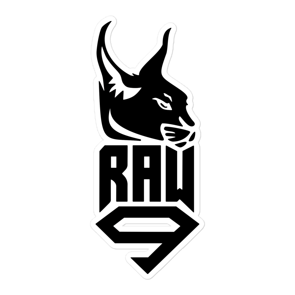 Raw9 stickers