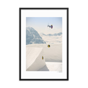 Framed freeski poster #1